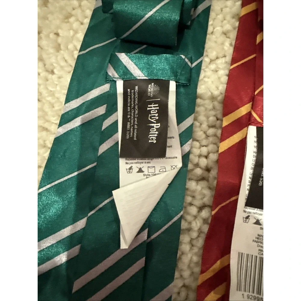 Harry Potter Costume Props Wizards Mens Tie for Fancy Halloween Outfit